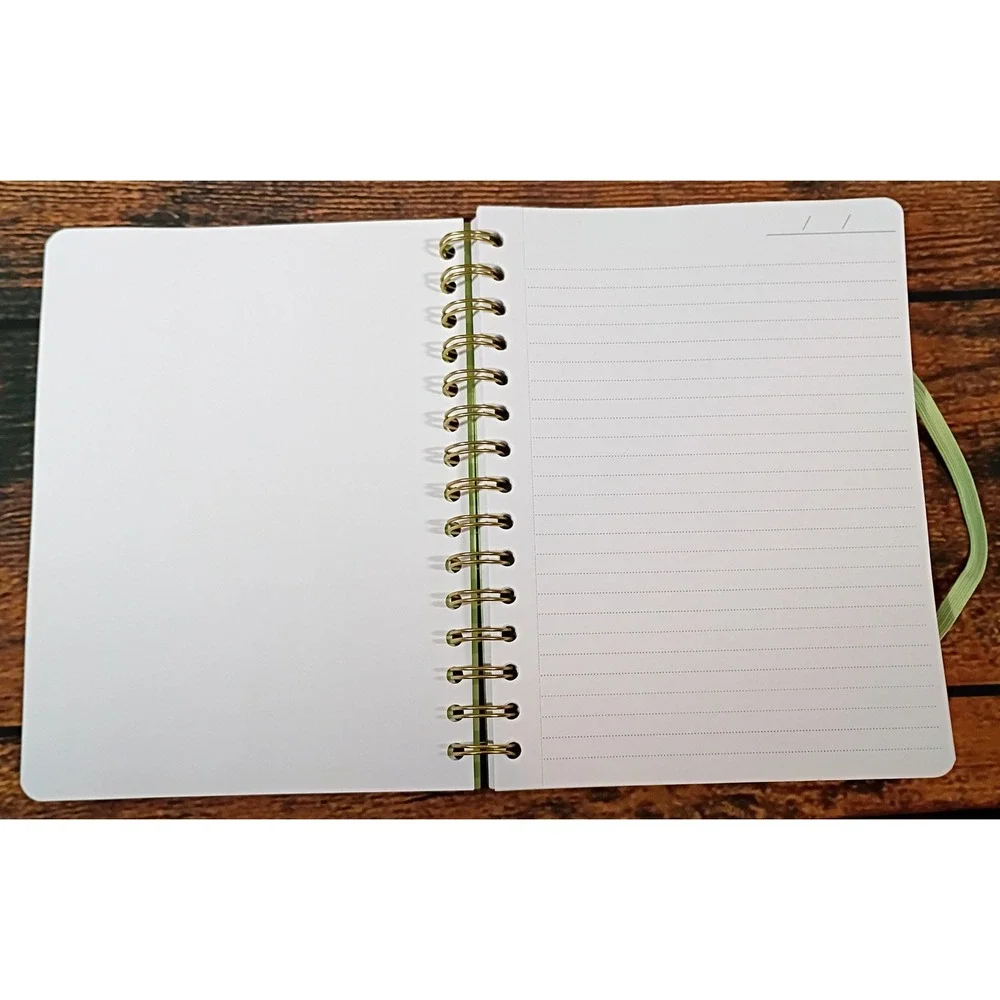 Wicked x Yoobi Katie Kime Spiral Journal Mint Green Gingham Sticker Sheet‎ 6x8